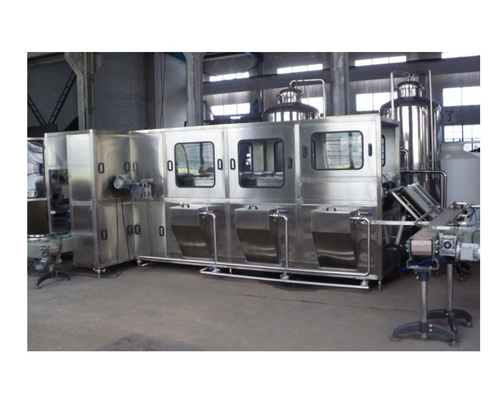 Línea de producción de agua mineral de 5 galones totalmente automatizada para planta de fabricación avanzada
