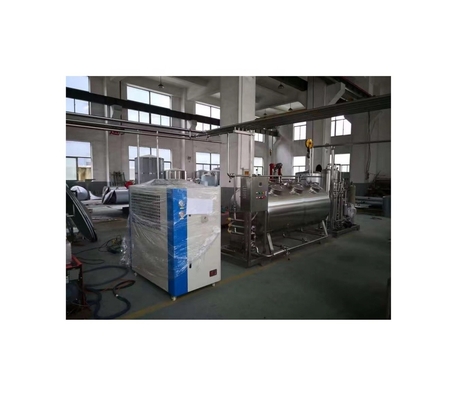 Sistema de limpieza Cip de 1000L para bebidas alimenticias a presión de entrada de aire comprimido Mpa 0,6-0.8