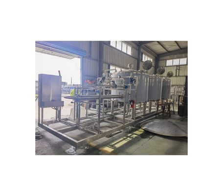 DN15 Entrada de aire comprimido tanque de agua caliente ácido alcalino CIP máquina de limpieza 220V/380V/415V