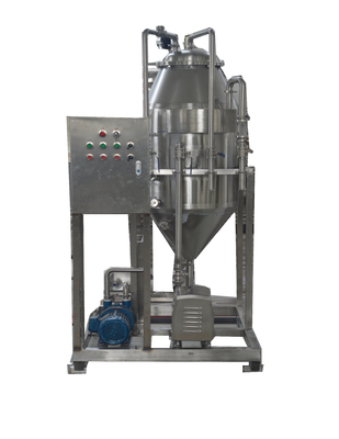 Desaerador al vacío de leche de cabra fresca de 1000 L/h de volumen para procesamiento profesional de leche