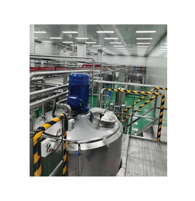 Línea de producción de alimentos para bebés de 4000 botellas por hora con material de acero inoxidable 304/316
