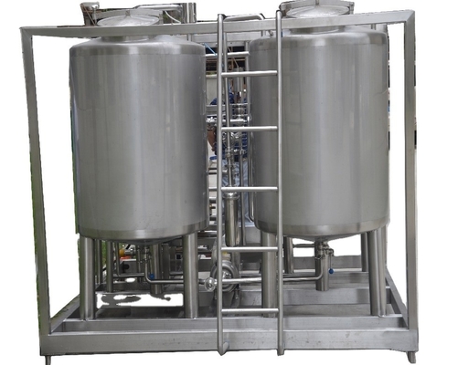 380V/440V de tensión a pequeña escala 50-300L/H línea de producción de helados de helado para granjas