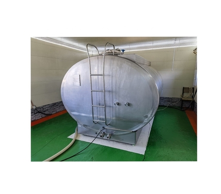 En el caso de los equipos de mantenimiento de productos lácteos, el tanque de refrigeración de leche de granja a granel de 100L, 500L y 6000L