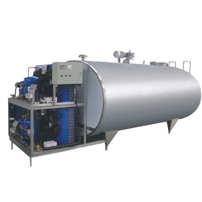 1250 KG SUS304/316L Acero inoxidable 5000L/H Contenedor refrigerado de leche ideal para productos lácteos