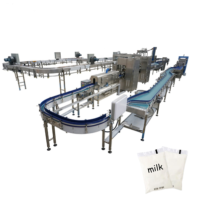 Línea de procesamiento combinado de leche pasteurizada a pequeña escala de alta calidad