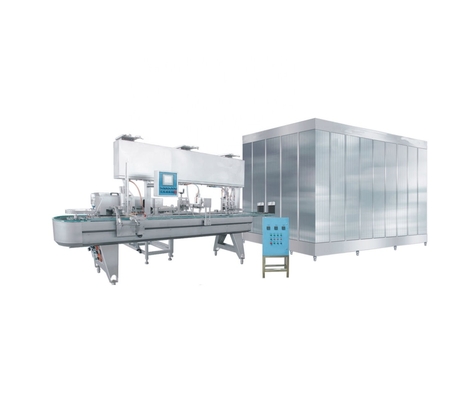 Línea de producción de helados para bebidas alimentarias con bastón automático completo 3000-15000 Pcs/Hr