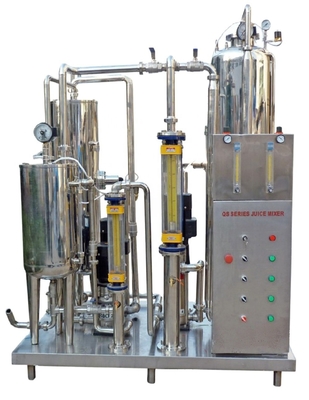 Mezclador de bebidas de cola con alto contenido de gas con 3 kW de potencia y capacidad de 3000L/h