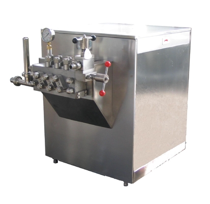 Máquina homogeneizadora de alta presión para leche de 11KW 1500L/H en 220V/380V/440V/480V