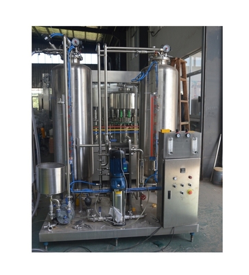 Bebidas carbonatadas máquina de hacer bebidas blandas mezcladora de bebidas CO2 para la línea de producción de llenado