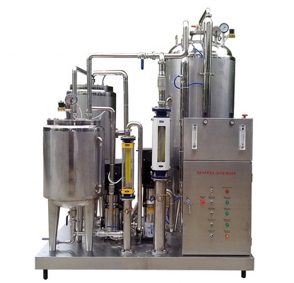 Mezclador eléctrico de refrescos de 1000L/h para bebidas carbonatadas en plantas de fabricación de bebidas