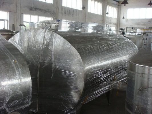 Tanque de refrigeración de leche de 4000-5000L de capacidad Equipado con compresor Copeland