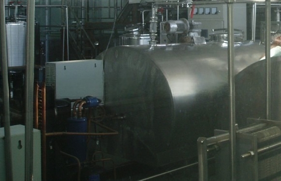 Tanque de refrigeración de leche de 4000-5000L de capacidad Equipado con compresor Copeland