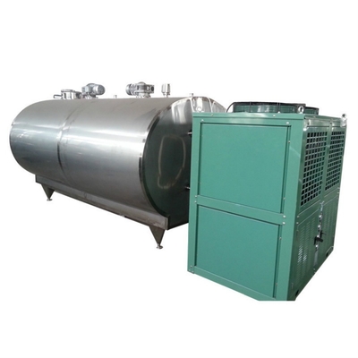 Tanque de refrigeración de leche de 4000-5000L de capacidad Equipado con compresor Copeland