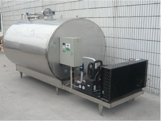 Tanque de refrigeración de leche de 4000-5000L de capacidad Equipado con compresor Copeland