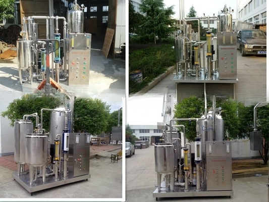 Máquina de mezcla de bebidas carbonatadas totalmente automática de 3000L/h para la producción en volumen