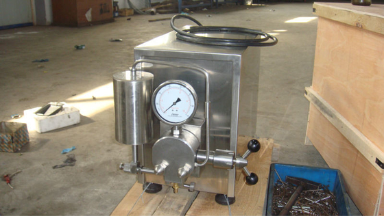 30L/H de capacidad personalizada Homogeneizador de laboratorio de leche y yogur para pequeñas industrias
