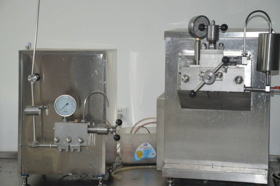 30L/H de capacidad personalizada Homogeneizador de laboratorio de leche y yogur para pequeñas industrias