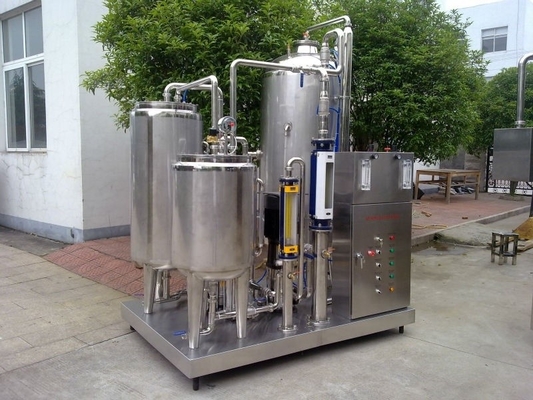 Máquina de mezcla de bebidas carbonatadas totalmente automática de 3000L/h para la producción en volumen