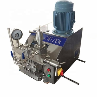 Homogeneizador de leche de capacidad personalizada de 25L/H para el procesamiento de tipos y leche en laboratorio