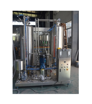 Bebidas carbonatadas máquina de hacer bebidas blandas mezcladora de bebidas CO2 para la línea de producción de llenado