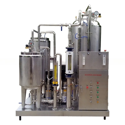 Máquina de fabricación de bebidas carbonatadas industriales de voltaje personalizado