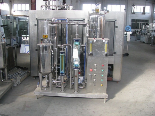 Máquina de fabricación de bebidas carbonatadas industriales de voltaje personalizado
