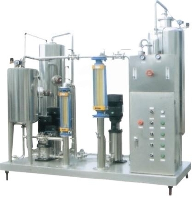 Servicio de mantenimiento y reparación en el campo QHS Serie 2000-3000L/H Bebidas carbonatadas Saturador de CO2