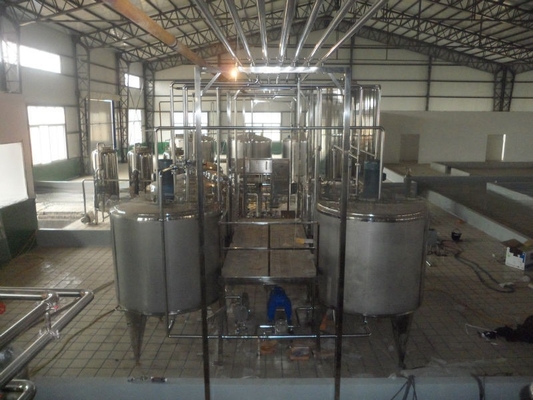 12000 kg Equipo de la planta de transformación de leche y productos lácteos con repuestos y servicio posterior