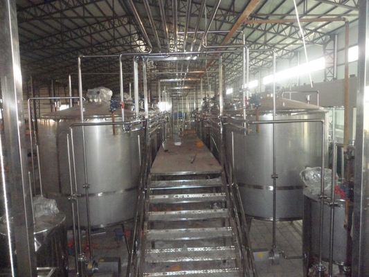 12000 kg Equipo de la planta de transformación de leche y productos lácteos con repuestos y servicio posterior