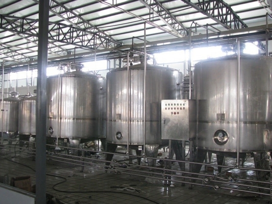 Equipo avanzado de procesamiento de leche para productos lácteos Producto final 3 Yogur mezclado