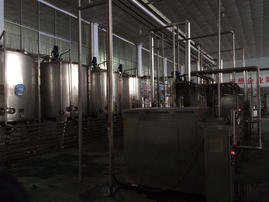 Equipo avanzado de procesamiento de leche para productos lácteos Producto final 3 Yogur mezclado