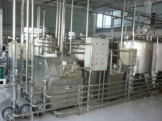 Planta de embotellado de yogur griego de 1000L/h totalmente automática para la línea de producción de bebidas alimenticias