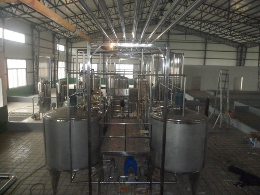 Equipo avanzado de procesamiento de leche para productos lácteos Producto final 3 Yogur mezclado