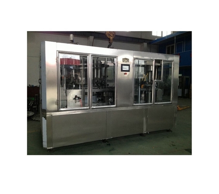 Línea eléctrica de llenado de jugo carbonatado 6000BPH para la fabricación de bebidas enlatadas