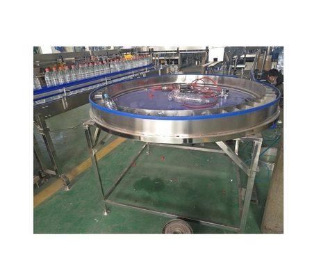 Desenrollador eléctrico de botellas de agua mineral para el sistema de embalaje de botellas de 3000 b/h