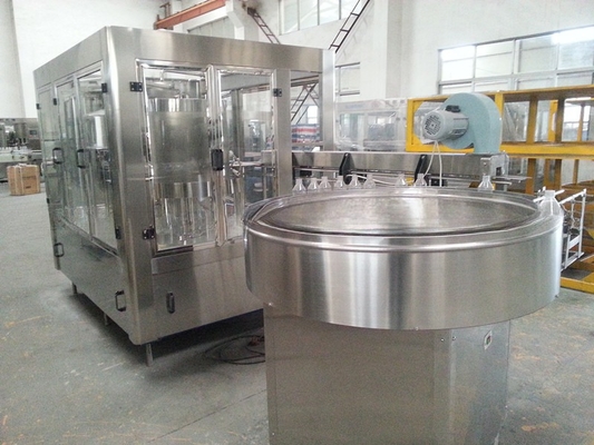Desenrollador eléctrico de botellas de agua mineral para el sistema de embalaje de botellas de 3000 b/h