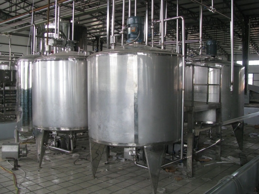 Línea de producción de leche de acero inoxidable 2200*1350*1150mm para proteínas de soja y leche de malta