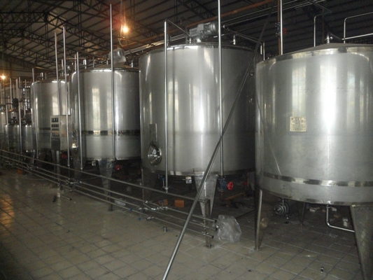 Línea de producción de leche de acero inoxidable 2200*1350*1150mm para proteínas de soja y leche de malta