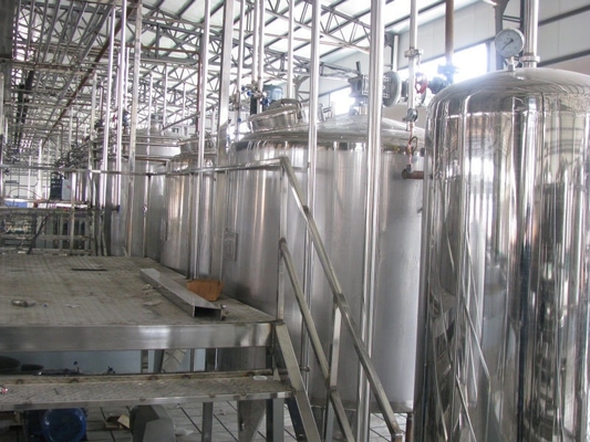 Línea de producción de leche de acero inoxidable 2200*1350*1150mm para proteínas de soja y leche de malta