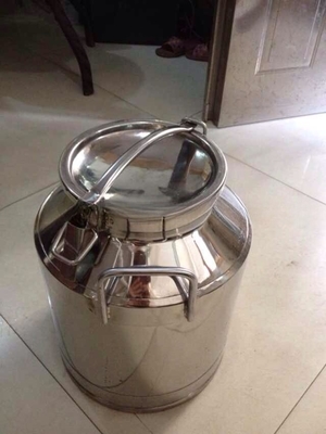 Repuestos después del servicio AISI304/316L Barril de leche de acero inoxidable