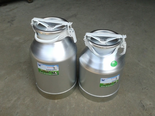 Larga vida útil y barril de leche de aluminio 100% con soporte técnico de video