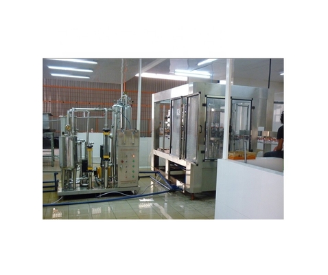 Fabricación de bebidas alimentarias 6000-8000 latas/hora Capacidad de bebidas energéticas carbonatadas