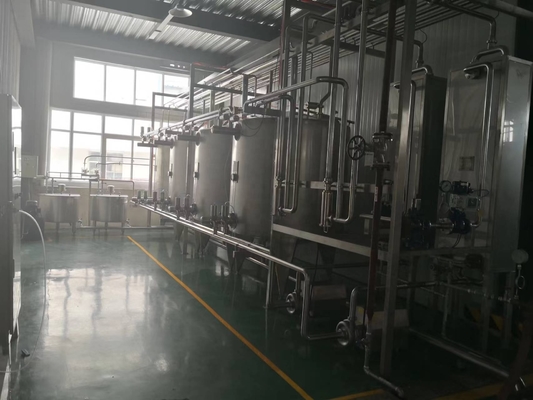 Máquina de llenado de yogur completa de 500L-10000L para la producción a gran escala