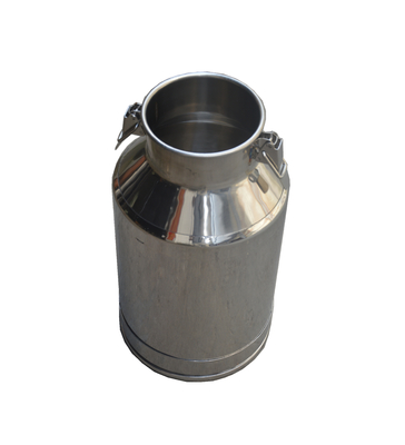 Larga vida útil y barril de leche de aluminio 100% con soporte técnico de video