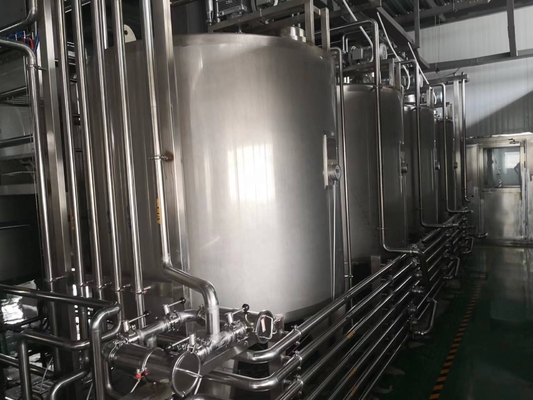 Máquina de llenado de yogur completa de 500L-10000L para la producción a gran escala