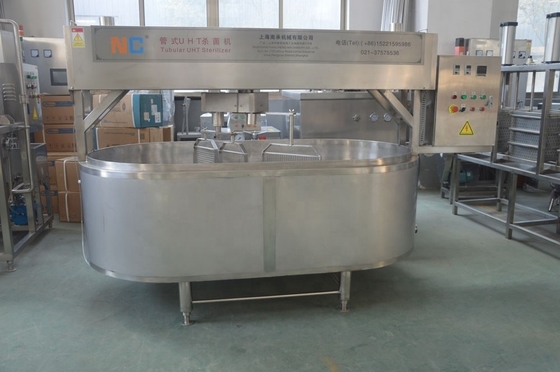 Productos alimenticios sanitarios Queso con agitador de baja velocidad y material SUS304/SUS316L 17.5KW