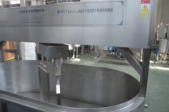 Planta de procesamiento de queso de 220V/380V de tensión con requisitos del cliente
