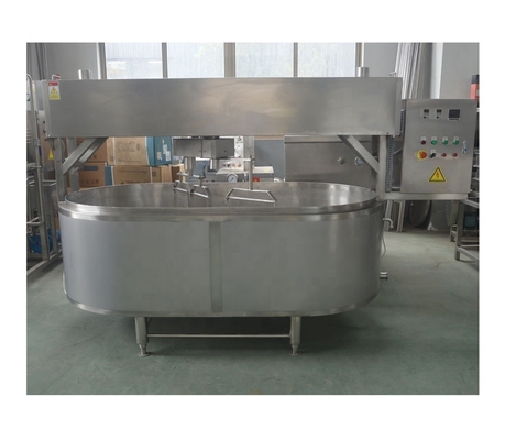 Impuesto sobre el valor añadido sobre el queso de 600 litros controlados por PLC para una producción óptima de queso en las plantas lecheras