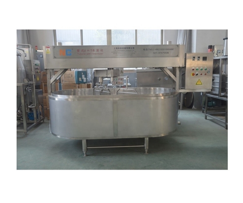 Impuesto sobre el valor añadido sobre el queso de 600 litros controlados por PLC para una producción óptima de queso en las plantas lecheras