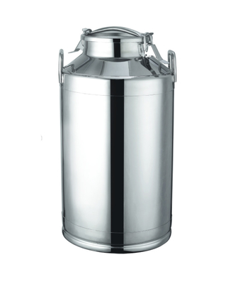 Larga vida útil y barril de leche de aluminio 100% con soporte técnico de video